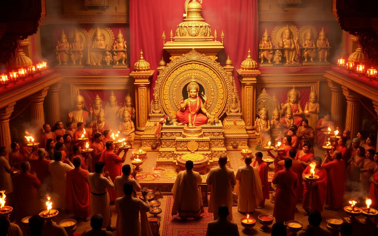Sagala Devatha Santhi Pooja — After Winning the Election